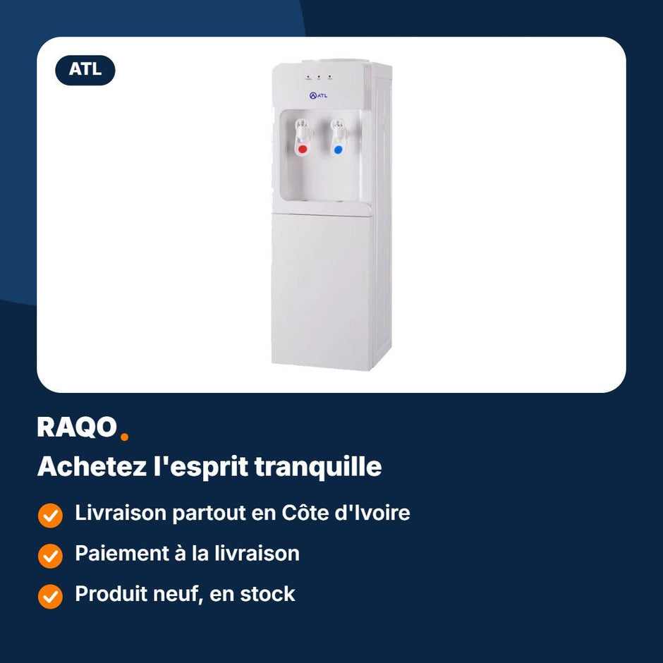 Fontaine à eau ATL 2 robinets avec cabine – ATL-2WD22CW - RAQO