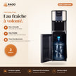 Fontaine à Eau iLUX – 500 W – Noir - RAQO