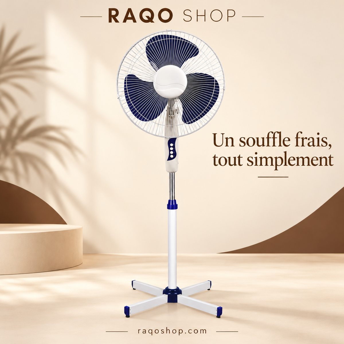 Nasco FS40-24 — RAQO Shop — Un souffle frais, tout simplement — vue de face
