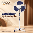 Nasco FS40-24 — RAQO Shop — La fraîcheur qui s’adapte — vue détail