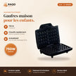 Gaufrier Électrique iLUX – 750 W - RAQO