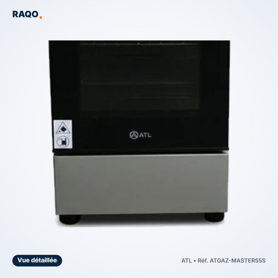 Gazinière ATL 4 feux 50×55 cm silver – ATGAZ-MASTER55S - RAQO
