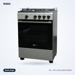 Gazinière ATL 4 feux 60×52 cm silver – ATGAZ-MASTER60S - RAQO