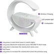 Haut-Parleur Bluetooth en Forme de G avec Lampe LED - RAQO