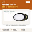 Hublot LED étanche rond 21W double lumière 6500K + 3000K | Akko Star - RAQO