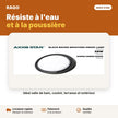 Hublot LED étanche rond noir 20W IP65 – 3 couleurs | Akko Star - RAQO