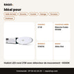Hublot LED rond 21W avec détecteur de mouvement – 6500K | Akko Star - RAQO