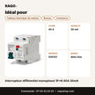 Interrupteur différentiel monophasé 1P+N 40A 30mA | Akko Star - RAQO