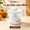 Nasco JE3000-GS — RAQO Shop — Le jus frais, sans effort — vue trois-quarts