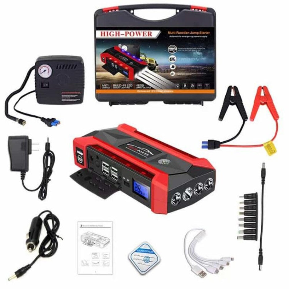 Kit Démarreur multifonction haute puissance pour automobile, alimentation de secours - RAQO