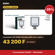 Lampadaire LED 200W éclairage public avec capteur crépusculaire – 6500K | Akko Star - RAQO
