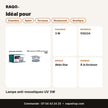 Lampe anti-moustiques UV 3W | Akko Star - RAQO
