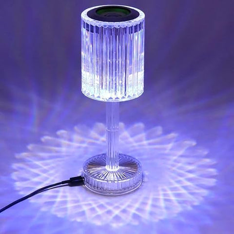 Lampe Cristal Tactile Bluetooth avec Haut-Parleur & Télécommande - RAQO