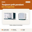 Lampe torche LED 1W + 4W rechargeable – 6500K | Akko Star - RAQO
