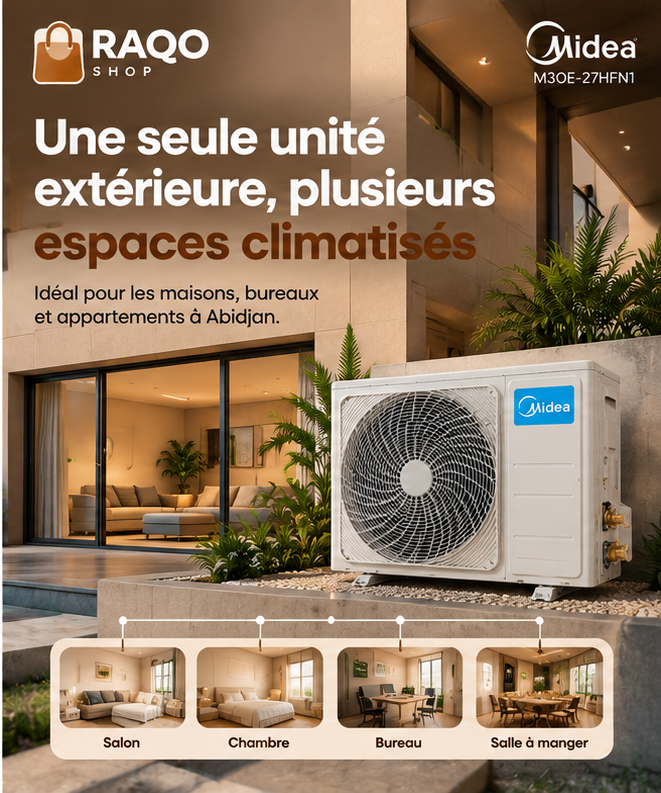 Multi Split Midea M3OE-27HFN1 - RAQO Shop