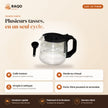 Machine à Café iLUX – 600 W – 0,6 L - RAQO (points forts)