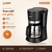 Machine à Café iLUX – 600 W – 1,2 L - RAQO