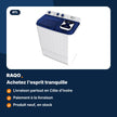 Machine à laver 2 cuves ATL 7kg semi-automatique – ATLWM-XPB70 - RAQO