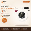 Machine à Laver Automatique iLUX – 7 kg – Blanc - RAQO