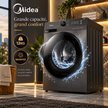 Machine à Laver Midea 12 kg Front Load Inverter – MF200W120WB/T - RAQO