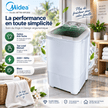 Machine à Laver Midea 9 kg Top Load Manuelle – MTT90-WP2302 - RAQO