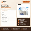 Machine à Laver Semi-Automatique iLUX – 6 kg - RAQO (fiche technique)