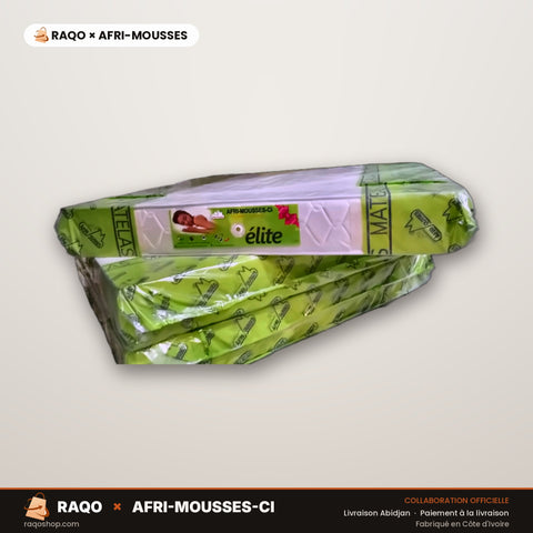 Matelas Élite 3 Places XL – 20 cm – Afri-Mousses - RAQO