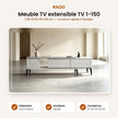 Meuble TV extensible TV 1-150 pour salon - RAQO