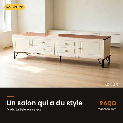 Meuble TV JD TV-815 – format 150×30 cm - RAQO