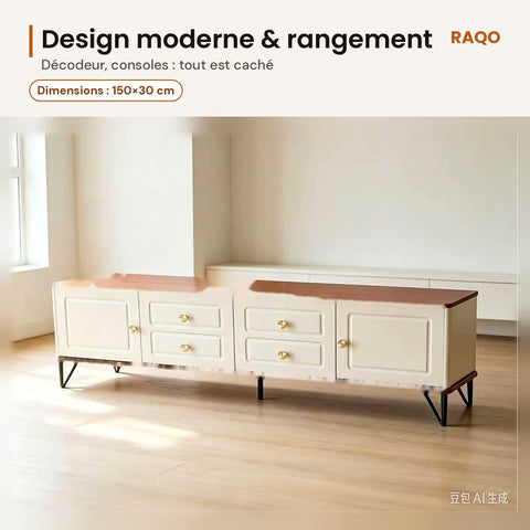 Meuble TV JD TV-815 – format 150×30 cm - RAQO