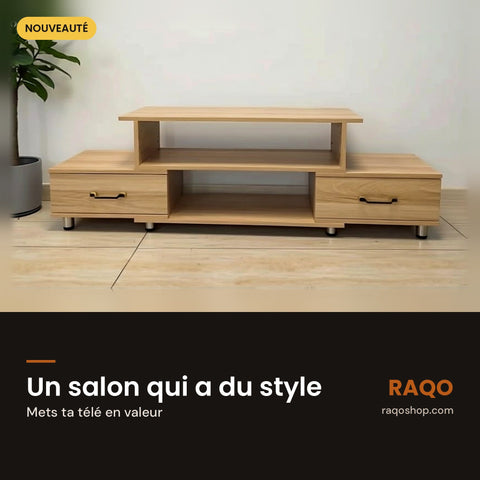 Meuble TV modulable ZYTV-1 pour salon - RAQO