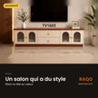 Meuble TV TV-1603 – format 160×30×42 cm - RAQO