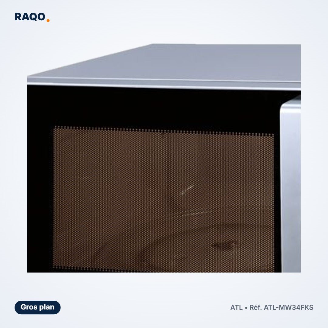 Micro-ondes four ATL 34L 1000W silver – ATL-MW34FKS - RAQO