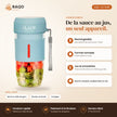 Mini Blender Portable iLUX – 450 ml - RAQO (points forts)