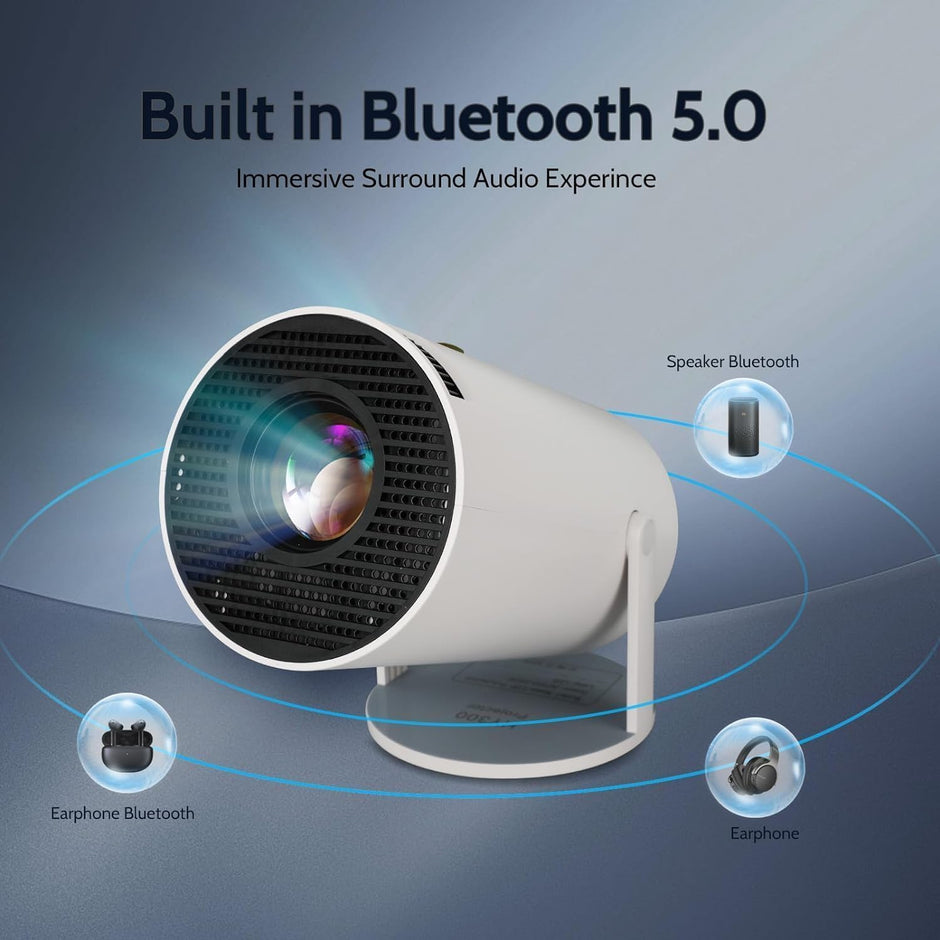 Mini Projecteur 4K Supportée - RAQO