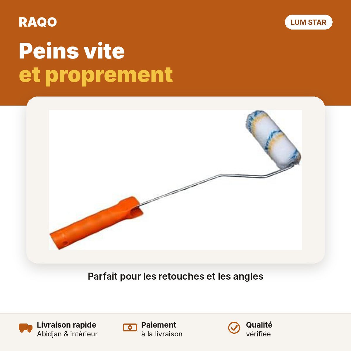 Mini rouleau à peinture 4
