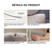 Moustiquaire de Lit Pliable Protection 360° et Installation Rapide compatible avec 2 places et 3 places. - RAQO