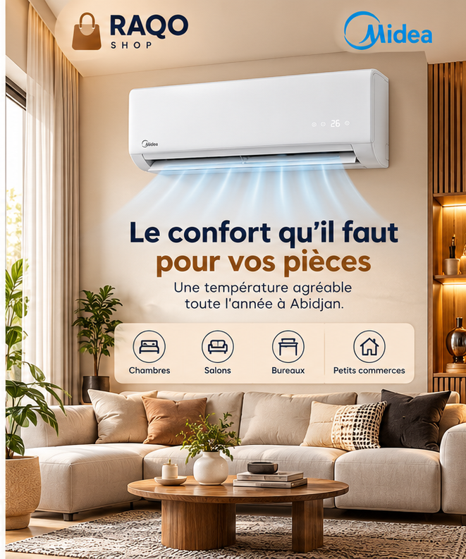 Split Midea M_MSAF-12CRN1 - RAQO Shop