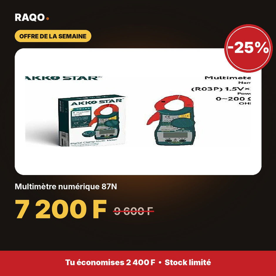Multimètre numérique 87N | Akko Star - RAQO