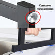 Égouttoir à vaisselle extensible 65–80 cm en acier inoxydable