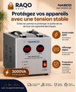 Stabilisateur Nasco NAS-3000VA-GR - RAQO Shop
