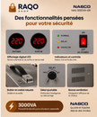 Stabilisateur Nasco NAS-3000VA-GR - RAQO Shop