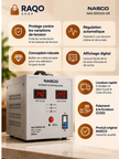 Stabilisateur Nasco NAS-5000VA-GR - RAQO Shop