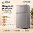 Réfrigérateur Nasco NASF2-110FL - RAQO Shop