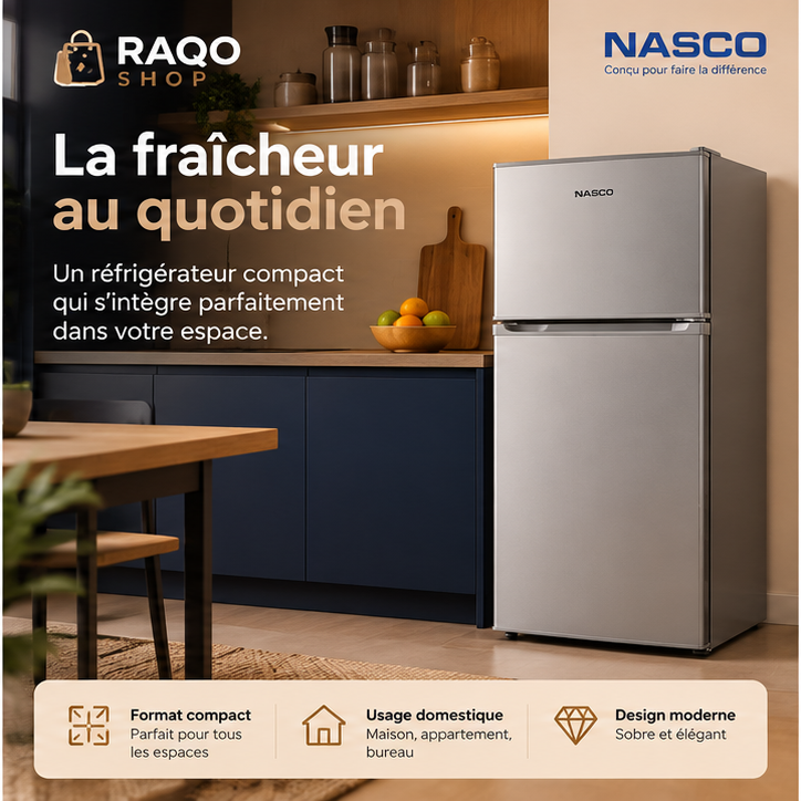 Réfrigérateur Nasco NASF2-110FL - RAQO Shop