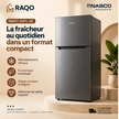 Réfrigérateur Nasco NASF2-212FL-DS - RAQO Shop