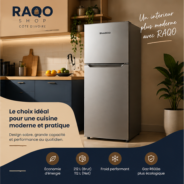 Réfrigérateur Nasco NASF2-212FL - RAQO Shop