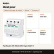 Parafoudre 4P 40kA 385V type HLS1-C | Akko Star - RAQO