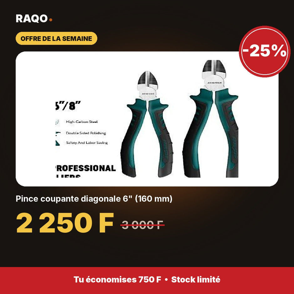 Pince coupante diagonale 6" (160 mm) | Akko Star - RAQO