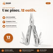Pince multifonction 12 en 1 en acier inoxydable – RAQO Shop Abidjan